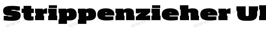 Strippenzieher Ultra字体转换